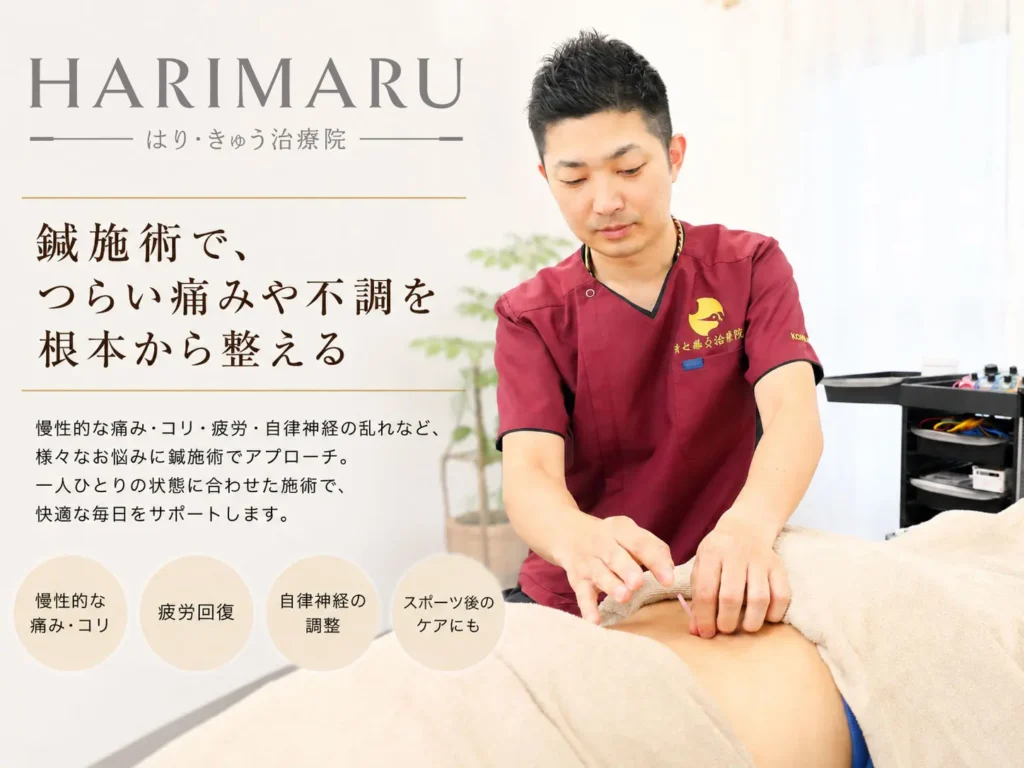 豊橋市中岩田のHARIMARU はり・きゅう治療院の紹介